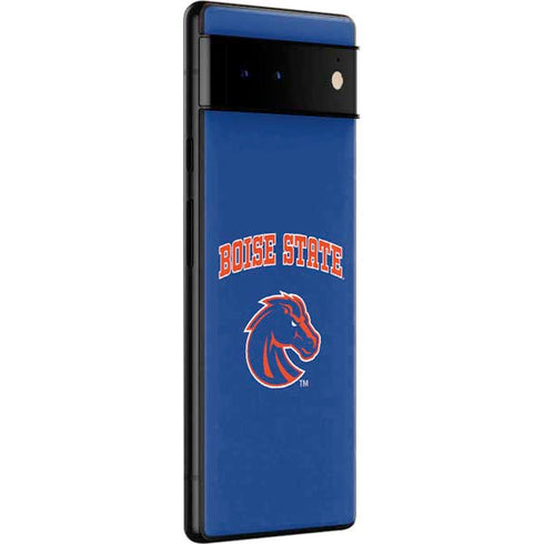 Boise State University Collegiate Text Google Pixel 6 Pro Skin
